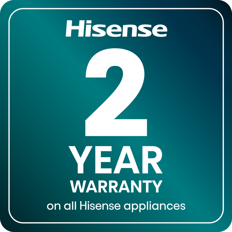 Hisense Freestanding Dishwasher - E-rated, Black