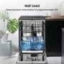 Hisense Hi4 Freestanding Dishwasher - E-rated, Black