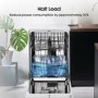 Hisense Freestanding Dishwasher - E-rated, White
