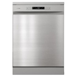 Hisense Freestanding Dishwasher - E-rated, Stainless Steel