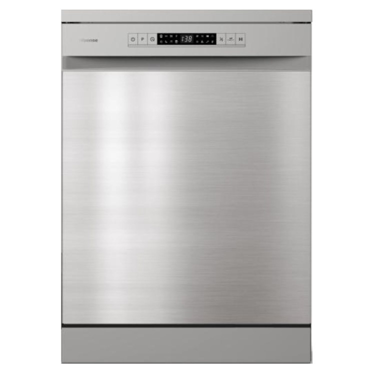 Hisense Freestanding Dishwasher - E-rated, Stainless Steel