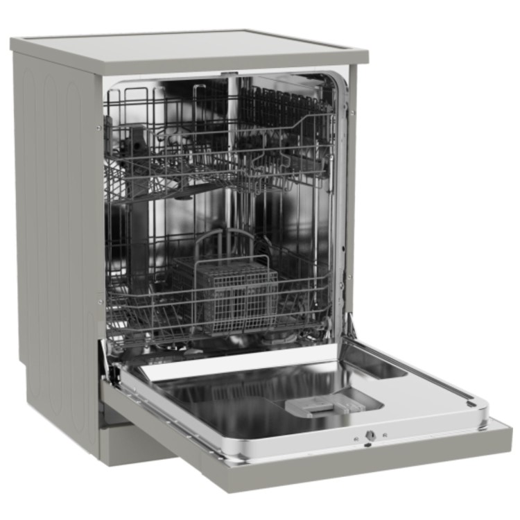 Hisense Freestanding Dishwasher - E-rated, Stainless Steel