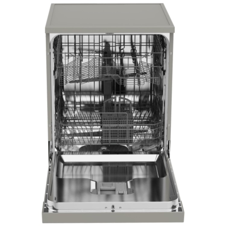 Hisense Freestanding Dishwasher - E-rated, Stainless Steel