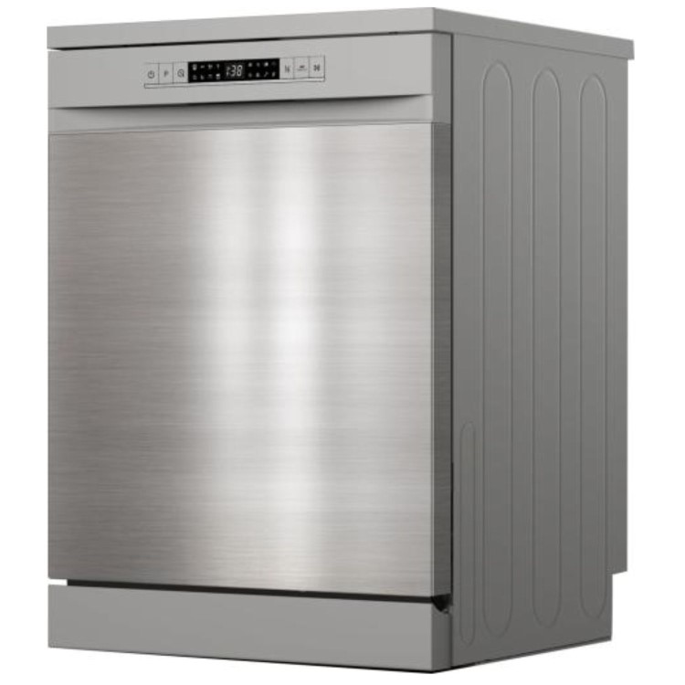 Hisense Freestanding Dishwasher - E-rated, Stainless Steel