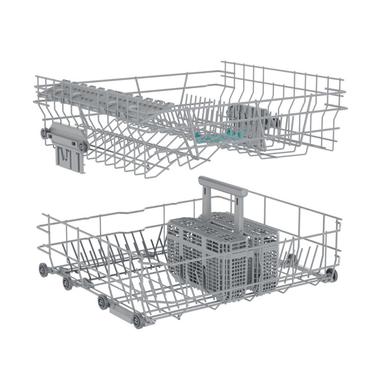Hisense Hi4 Freestanding Dishwasher - Auto dry B-Rated White