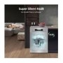 Hisense Hi4 Freestanding Dishwasher - Auto Dry, D-Rated, Silver