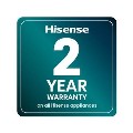 Hisense Freestanding Dishwasher - Auto Dry, D-Rated, Silver