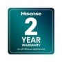 Hisense Hi4 Freestanding Dishwasher - Auto Dry, D-Rated, Silver