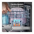 Hisense Freestanding Dishwasher - Auto Dry, D-Rated, Silver