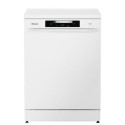 HS643D60WUK Hisense Freestanding Dishwasher - Glass Care, D-Rated, White