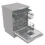 Refurbished Hisense HS643D60XUK 16 Place Freestanding Dishwasher Stainless Steel