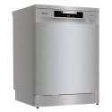 HS643D60XUK Hisense Hygiene Freestanding Dishwasher - D-Rated, Stainless Steel