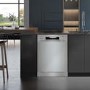 Hisense Hi4 Freestanding Dishwasher - D-Rated, Stainless Steel
