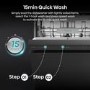 Hisense Freestanding Dishwasher - WiFi-enabled A-Rated Black