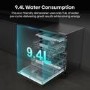 Hisense Freestanding Dishwasher - WiFi-enabled A-Rated Black