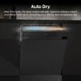 Hisense Freestanding Dishwasher - WiFi-enabled A-Rated Black