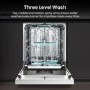 Hisense Freestanding Dishwasher - WiFi-enabled A-Rated White