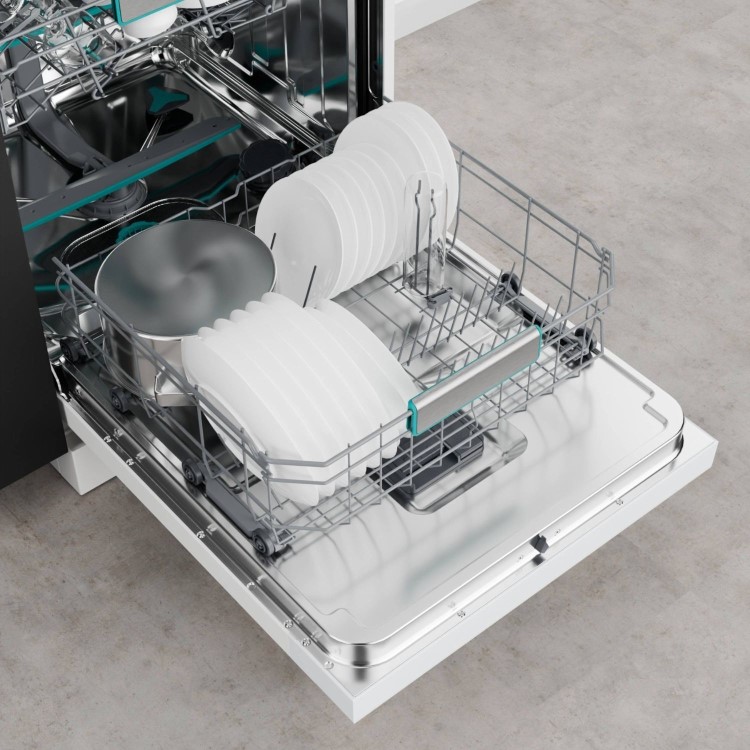 Hisense Freestanding Dishwasher - WiFi-enabled A-Rated White