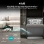 Hisense Freestanding Dishwasher - WiFi-enabled A-Rated - Silver