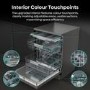 Hisense Freestanding Dishwasher - WiFi-enabled A-Rated - Silver
