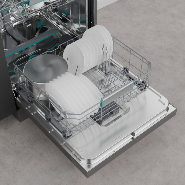 Hisense Hi6 Freestanding Dishwasher - WiFi-enabled A-Rated - Graphite