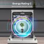 Hisense Hygiene Freestanding Dishwasher - Smart Wi-Fi, C-Rated, White