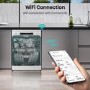 Hisense Hygiene Freestanding Dishwasher - Smart Wi-Fi, C-Rated, White
