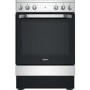 Refurbished Hotpoint HS67V5KHX 60cm Electric Cooker With Ceramic Hob Silver