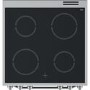 Refurbished Hotpoint HS67V5KHX 60cm Electric Cooker With Ceramic Hob Silver
