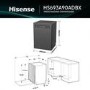 Hisense Hi9 Freestanding Dishwasher - Smart Wi-Fi A-Rated - Graphite