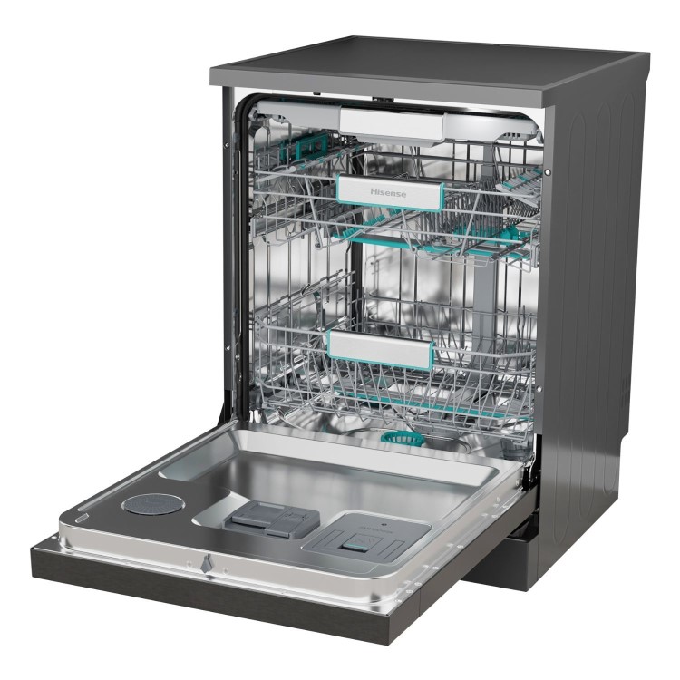 Hisense Hi9 Freestanding Dishwasher - Smart Wi-Fi A-Rated - Graphite