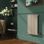 Sorrento Cleopatra Horizontal Oval Designer Radiator 600x413mm Single Panel 1103 BTU