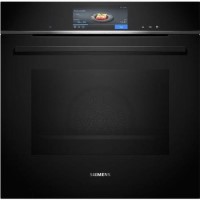 Siemens iQ700 Electric Single Oven with Steam Function - Black