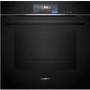 Siemens iQ700 Electric Single Oven with Steam Function - Black