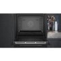 Siemens iQ700 Electric Single Oven with Steam Function - Black