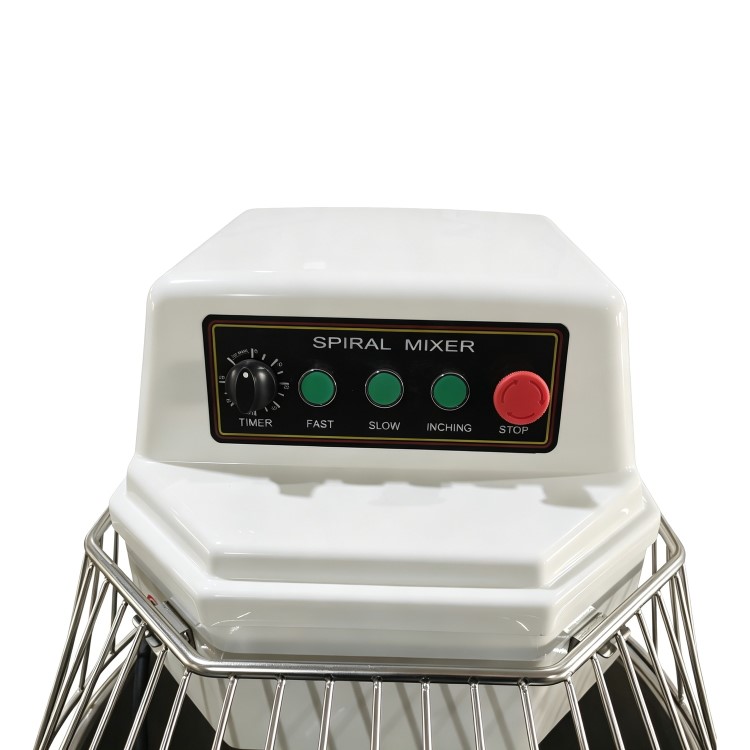 Culinox Spiral Dough Mixer with Timer - Twin Speed, 80 Ltr, 48kg, 3 Phase