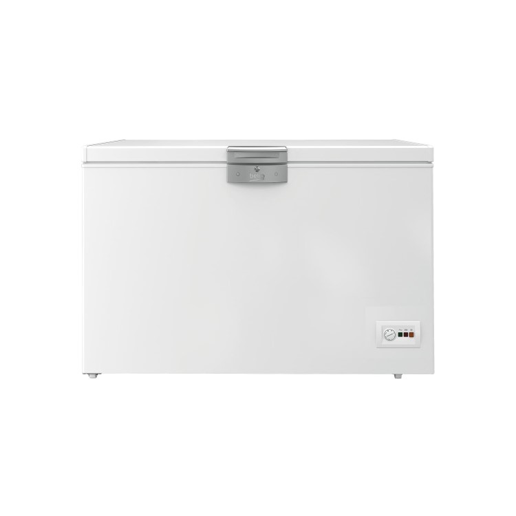 Beko HSA29530 284 Litre Chest Freezer 73cm Deep  129cm Wide - White