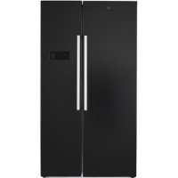 Hoover HSBSF178BK Side-by-side American Fridge Freezer - Black Hoover HSBSF178BK Side-by-side American Fridge Freezer - Black