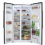 Hoover HSBSF178BK Side-by-side American Fridge Freezer - Black