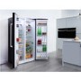 Hoover HSBSF178BK Side-by-side American Fridge Freezer - Black