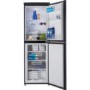 Hoover HSC17155BE 55cm Freestanding Fridge Freezer Black