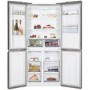 Hoover H-Fridge 700 Maxi 432 Litre Four Door Freestanding Fridge Freezer - Gentle Silver