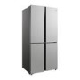 Hoover H-Fridge 700 567 Litre Four Door American Fridge Freezer - Silver