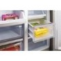 Hoover H-Fridge 700 567 Litre Four Door American Fridge Freezer - Silver