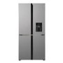 Hoover H-Fridge 700 563 Litre Four Door American Fridge Freezer - Silver