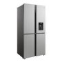 Hoover H-Fridge 700 563 Litre Four Door American Fridge Freezer - Silver