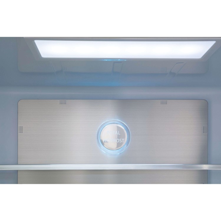 Hoover H-Fridge 700 563 Litre Four Door American Fridge Freezer - Silver