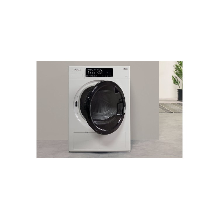 Whirlpool HSCX10431 Supreme Care Premium 10kg Freestanding Heat Pump Tumble Dryer - White