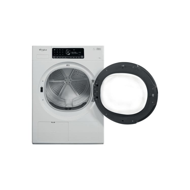 Whirlpool W Collection HSCX10441 Supreme Care PremiumPlus 10kg Freestanding Heat Pump Tumble Dryer - White