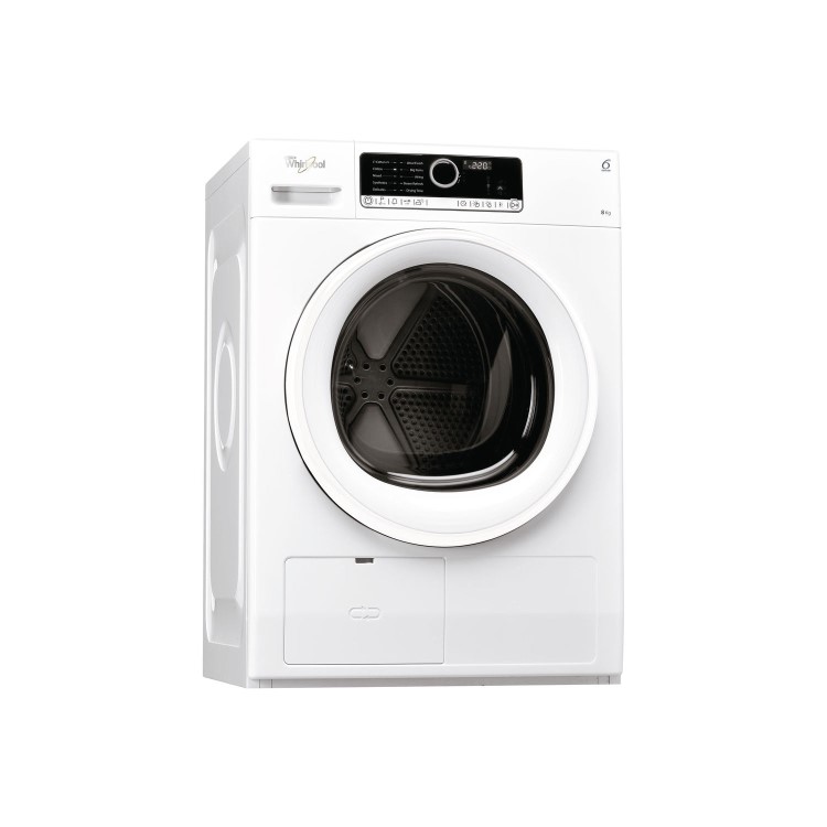 Whirlpool HSCX80110 Supreme Care Core 8kg Freestanding Tumble Dryer - White